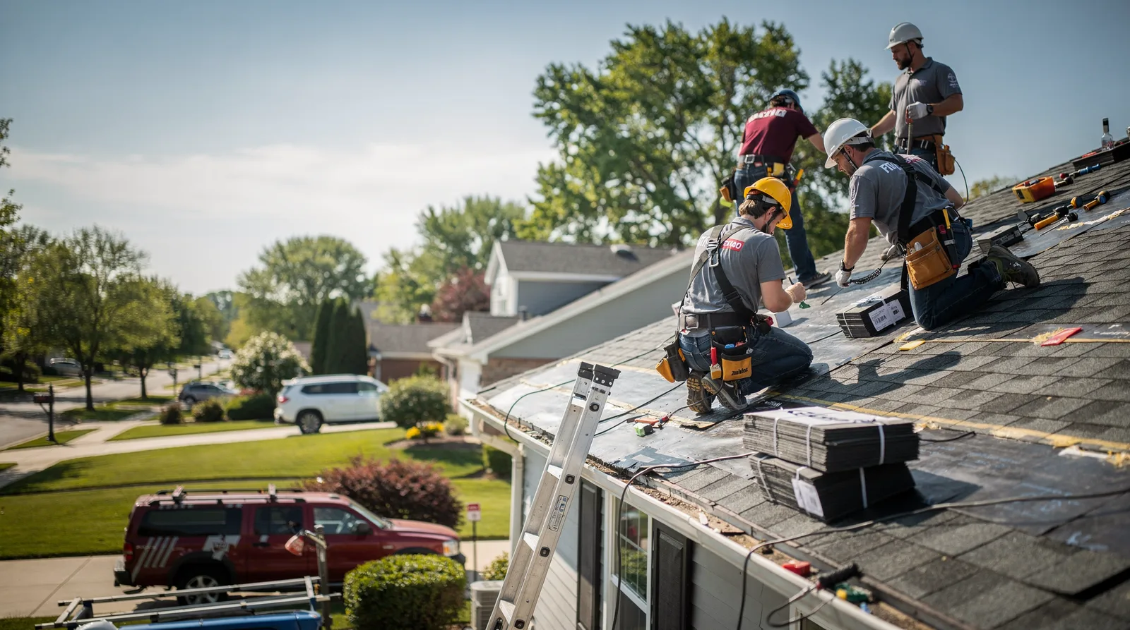 Roof Repair in Limington, ME around you